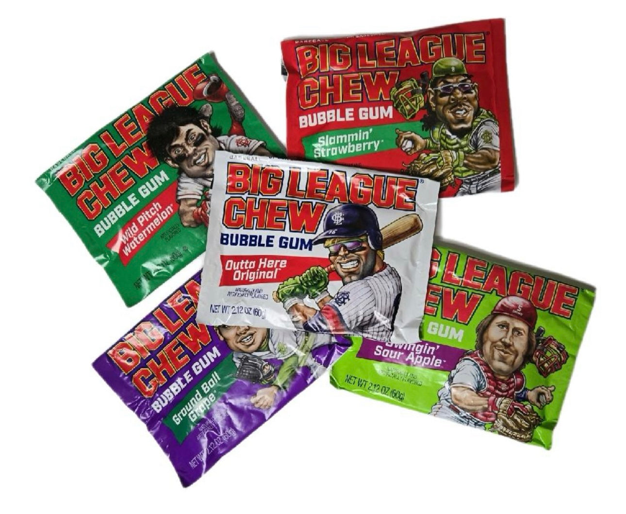 5 Assorted Flavor of Big Chews