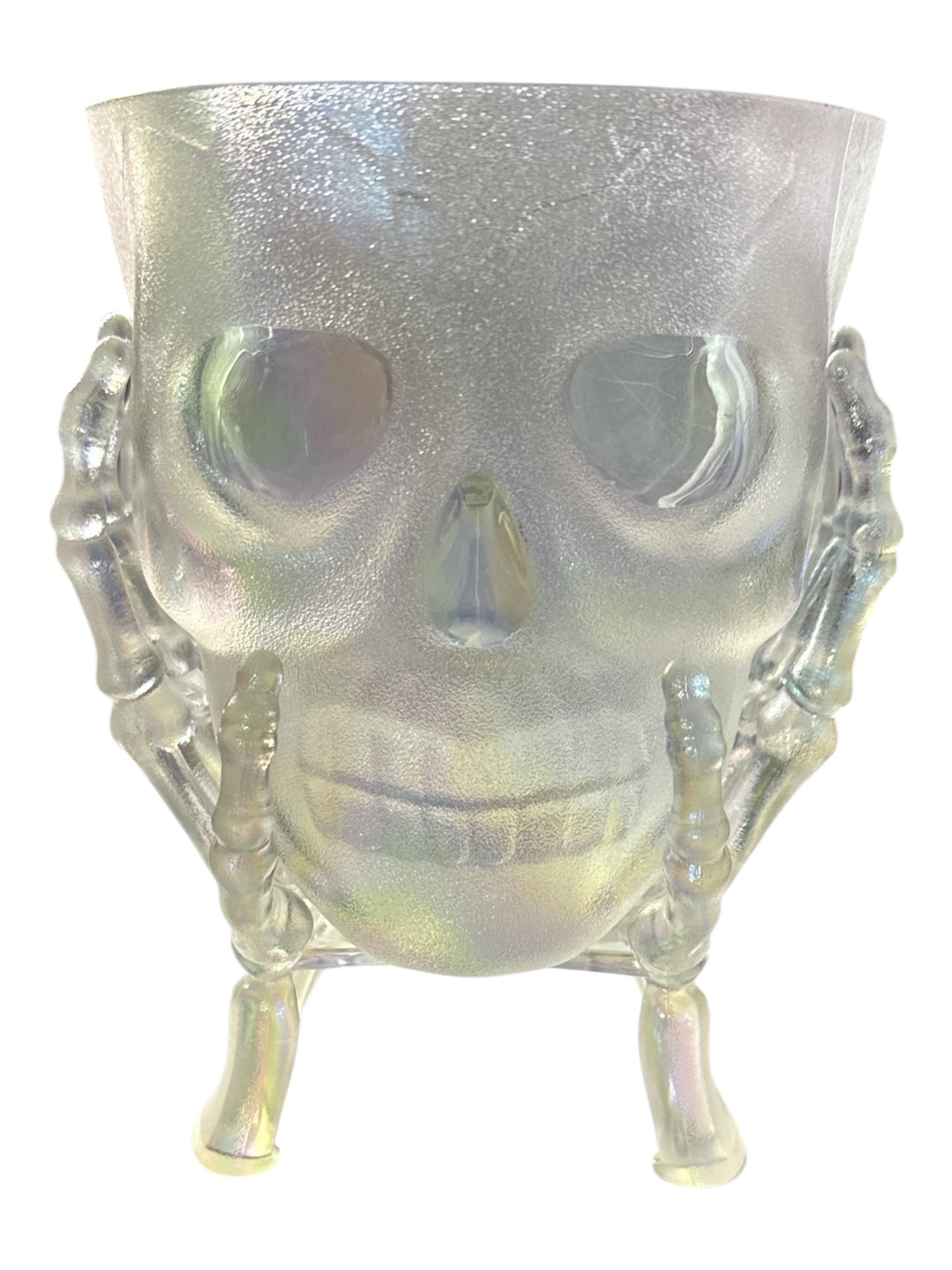 Halloween Skull basket/ Filled with Candy