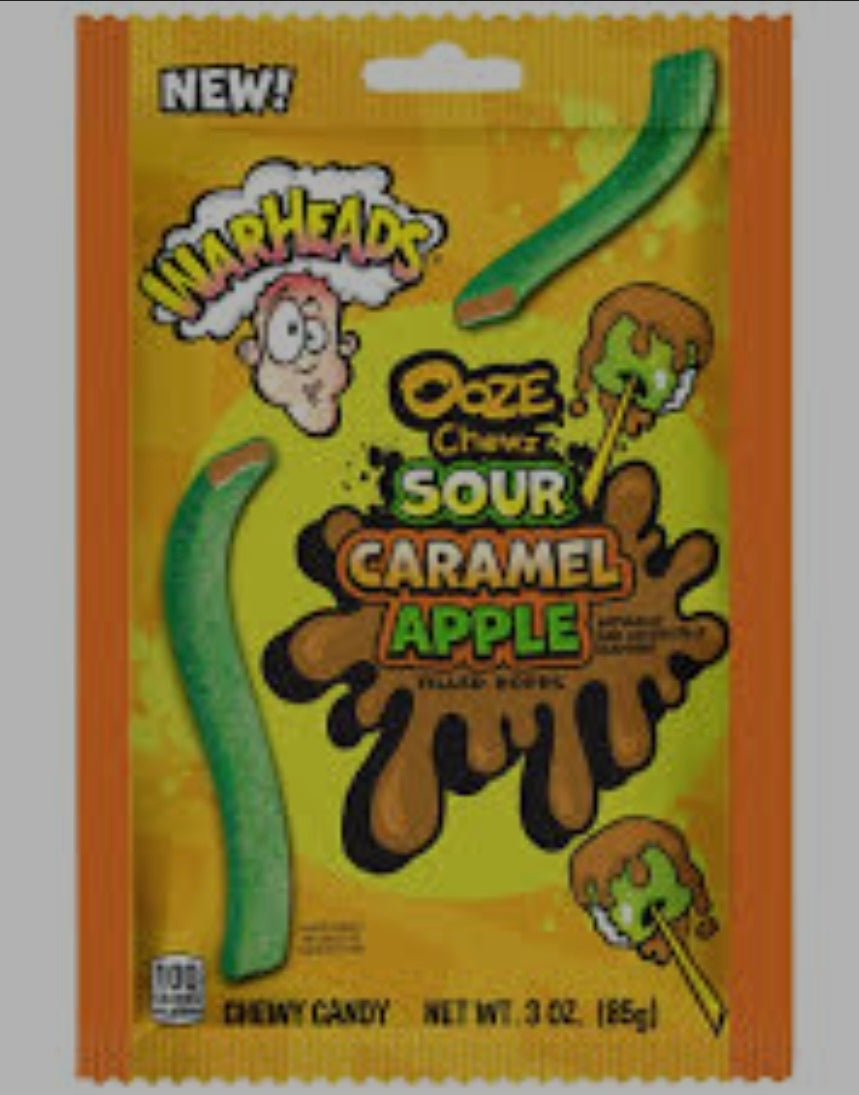 WARHEAD SOUR CARMEL APPLE ROPES