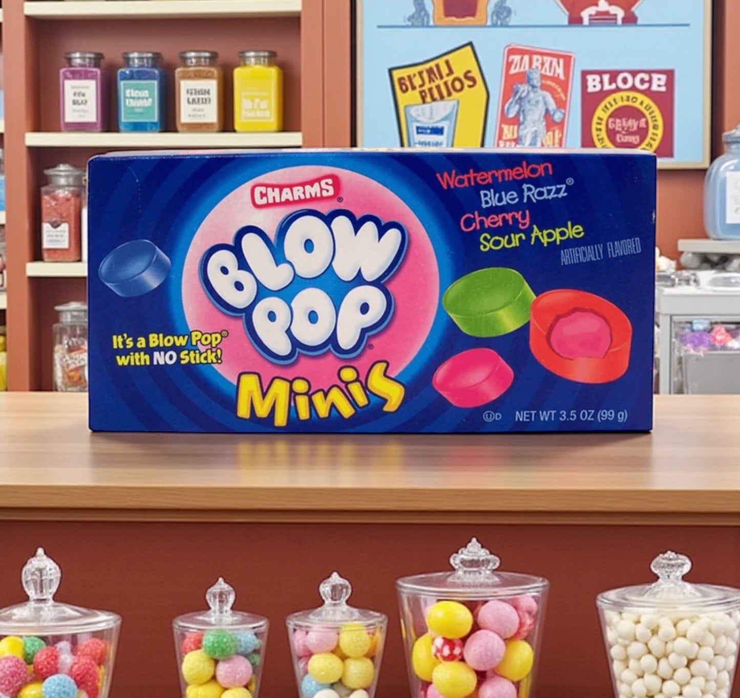 Blow Pop Minis Theater Box