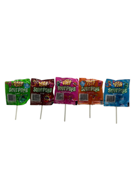 5 Sour Pop Suckers