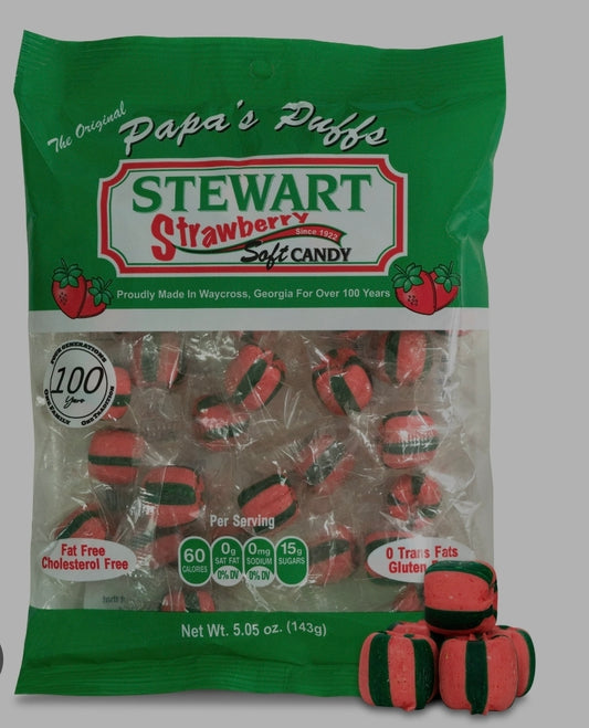 PAPA PUFFS STRAWBERRY PEPPERMINT