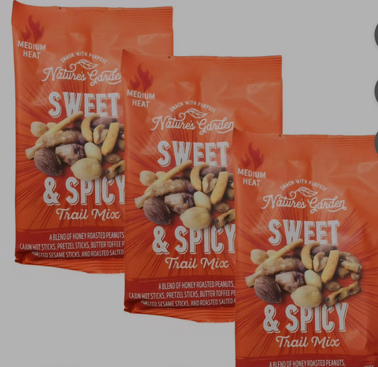 Sweet & Spicy trail mix