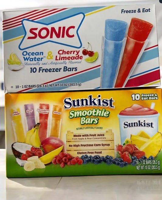Freeze pop Sunkist/Sonic