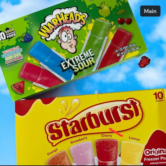 Warhead Sour/ StarBurts Freeze