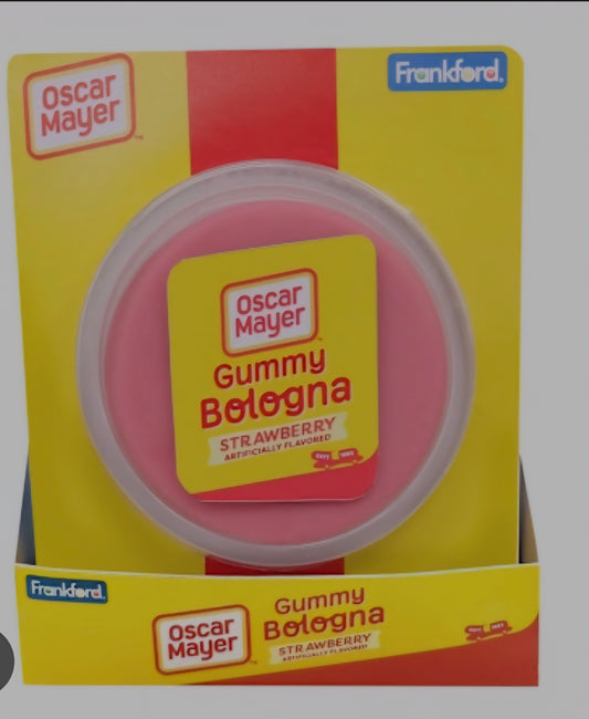 Gummy Bologna strawberry flavor