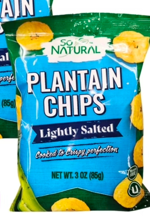 Plantain Chips lightly Salted